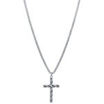 Collar Hombre Viceroy Acero Cruz